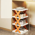 Space-Saving Foldable Shoe Rack – Multi-Layer Organizer for Home