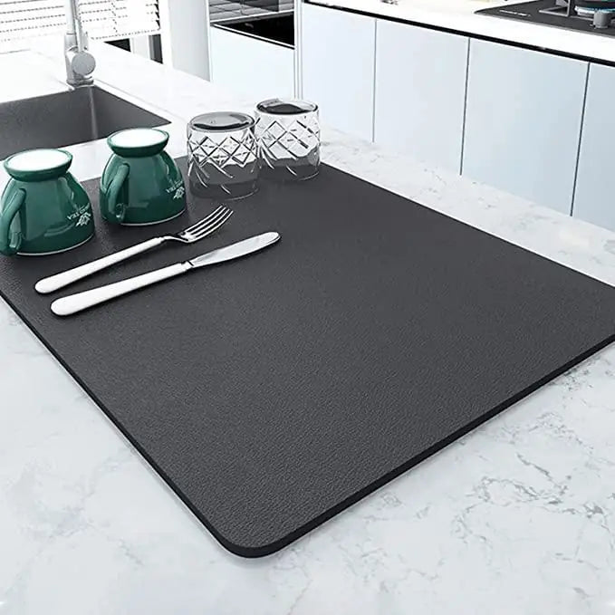🧼 Premium Quick-Dry Kitchen Mat (Pack of 2) – Anti-Slip, Washable & Ultra-Absorbent