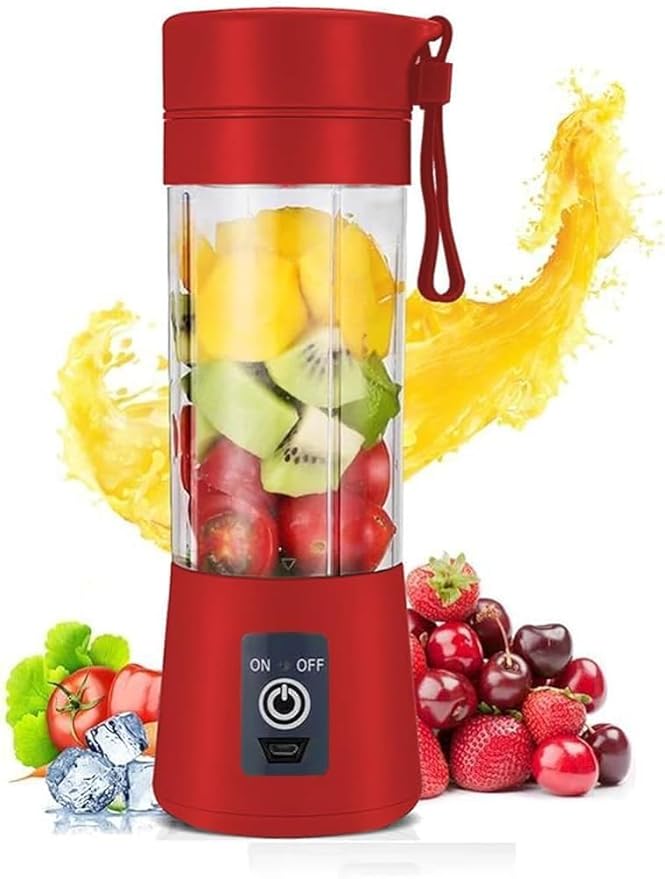 Electric Portable Juicer – Fresh Juice Anytime, Anywhere (USB Rechargeable)