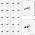 Heavy Duty Wall Hooks Set – Multi-Purpose Hanging Hooks for Home (Pack of 10)