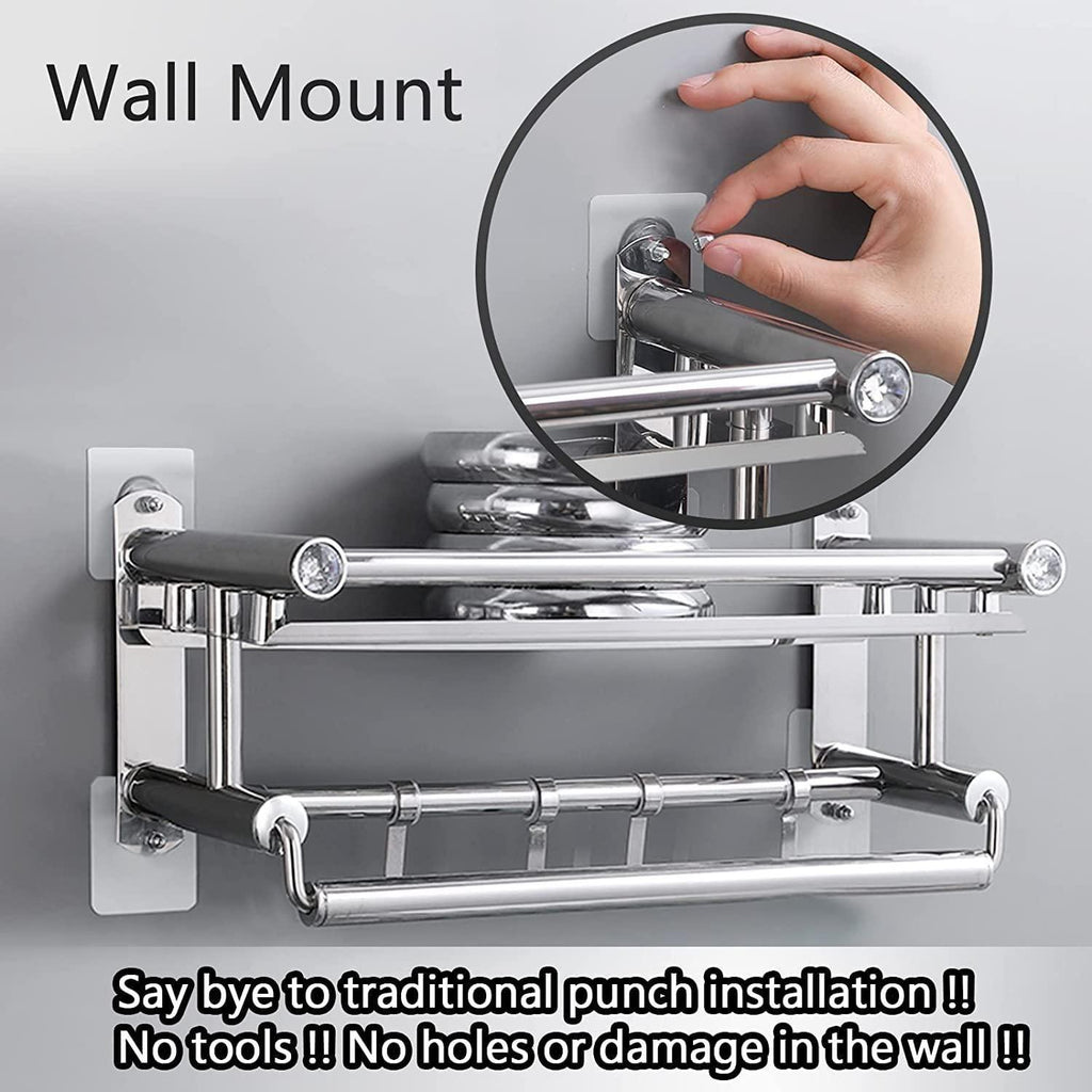 Heavy Duty Wall Hooks Set – Multi-Purpose Hanging Hooks for Home (Pack of 10)