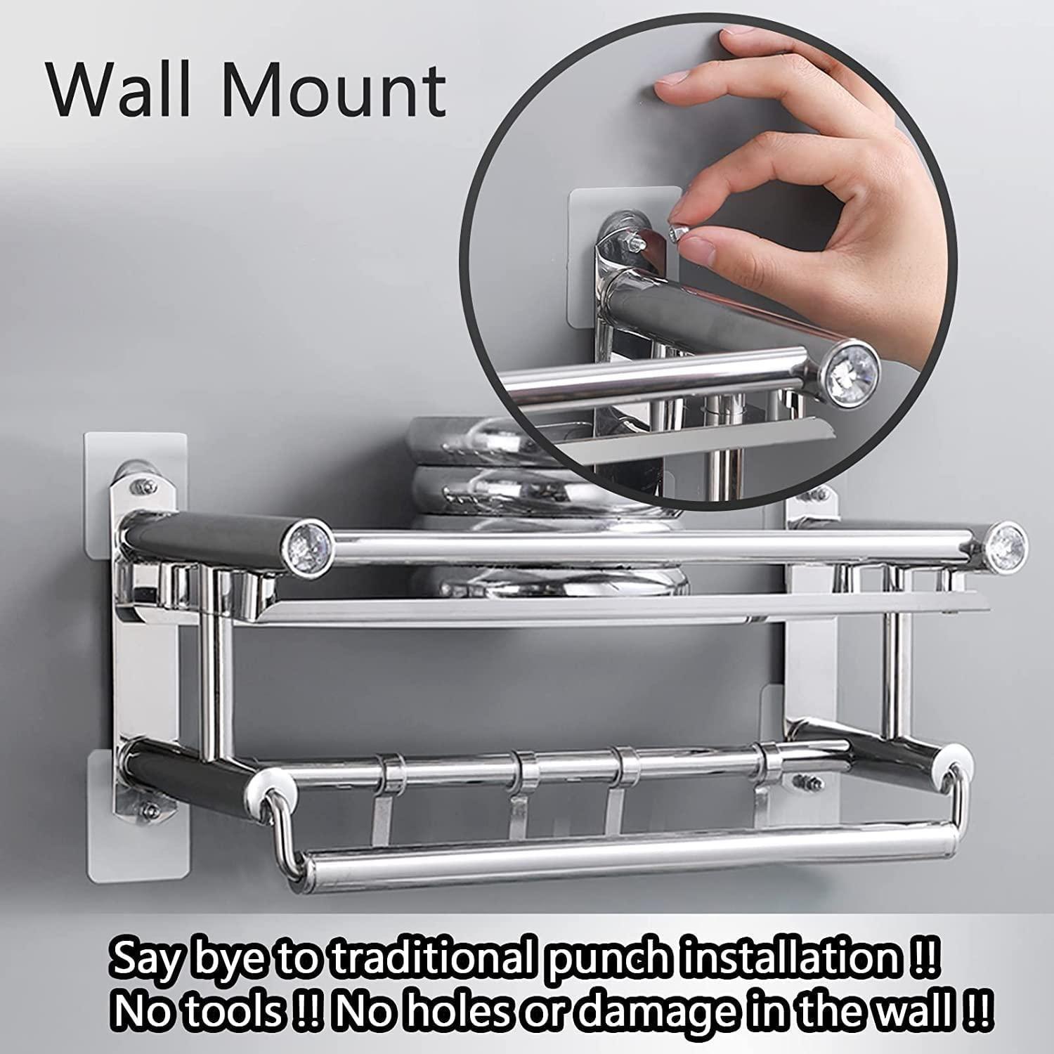 Heavy Duty Wall Hooks Set – Multi-Purpose Hanging Hooks for Home (Pack of 10)