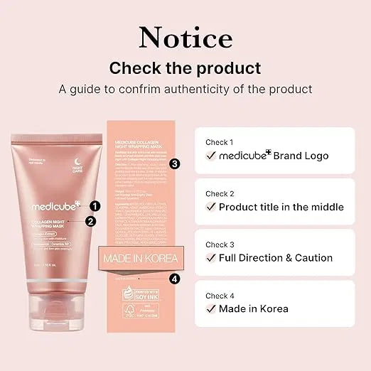 Collagen Night Face Mask – Skin Firming & Hydrating Therapy Mask