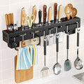 Wall-Mounted Magnetic Knife Holder – Space Saving Kitchen Organizer