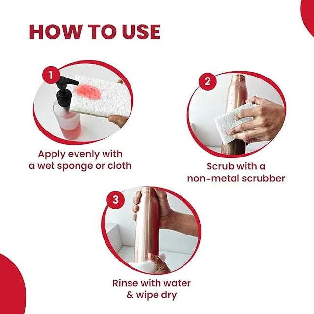 Metal Cleaner for Copper, Brass & Bronze – Shine & Tarnish Remover