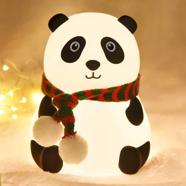 Panda Night Lamp – Cute LED Light for Bedroom & Gift