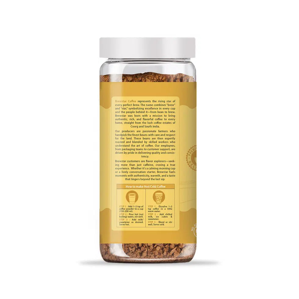 Caramel Instant Coffee – Rich Aroma & Smooth Taste (100g)