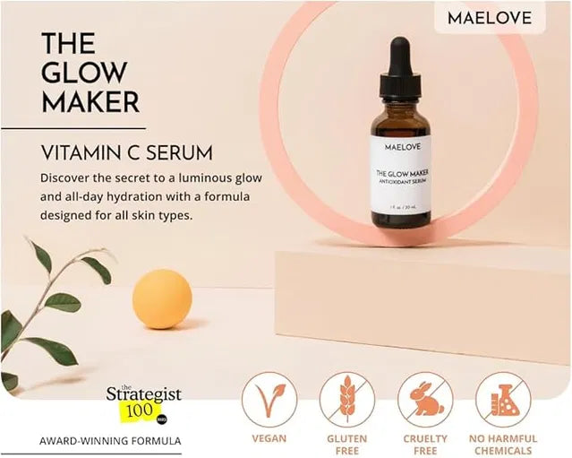 Vitamin C Hydrating Facial Serum – Brightening & Anti-Aging Formula (30ml)