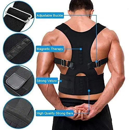 Adjustable Back Posture Corrector – Spine Support Belt for Pain Relief
