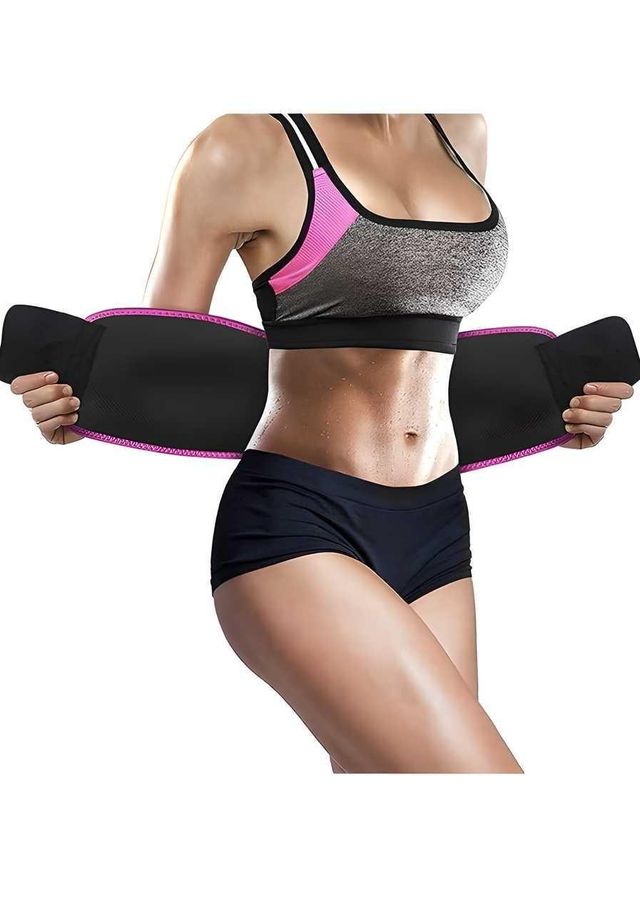 Adjustable Waist Trimmer Belt – Sweat & Slimming Support for Workout