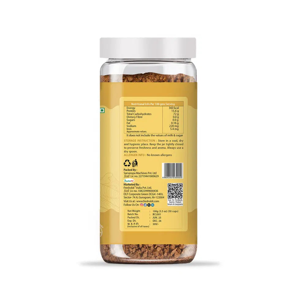 Caramel Instant Coffee – Rich Aroma & Smooth Taste (100g)