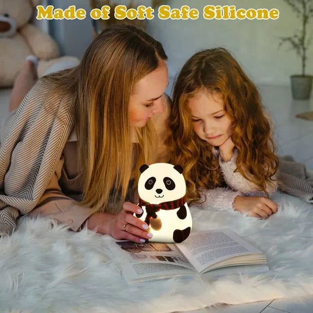Panda Night Lamp – Cute LED Light for Bedroom & Gift
